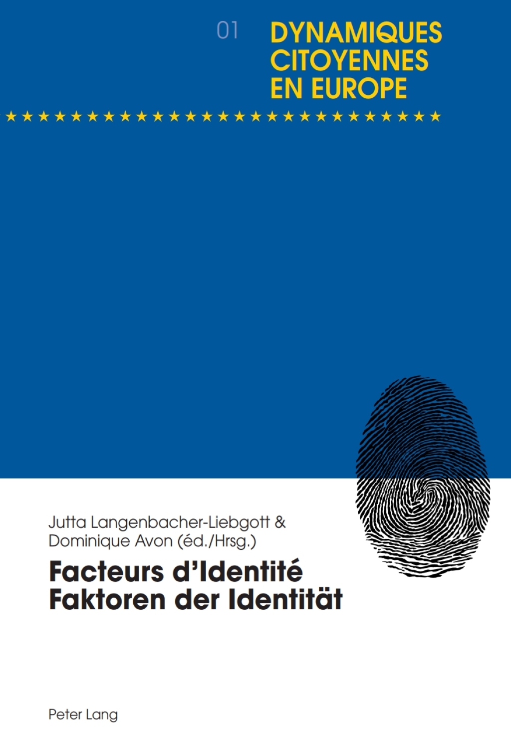Facteurs dIdentité- Faktoren der Identität 1st Edition