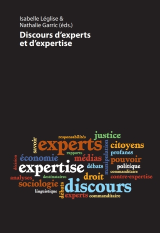 Imagen de portada: Discours dexperts et dexpertise 1st edition 9783034312257