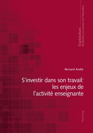 Cover image: Sinvestir dans son travail : les enjeux de lactivité enseignante 1st edition 9783034312882