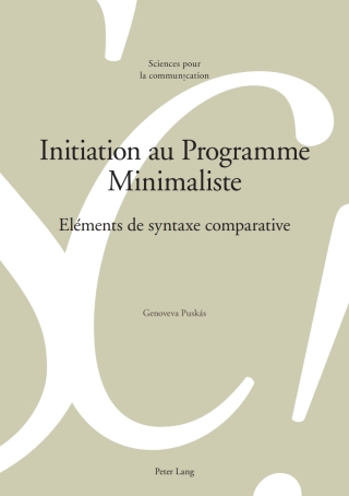 Cover image: Initiation au Programme Minimaliste 1st edition 9783034313889