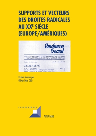 Imagen de portada: Supports et vecteurs des droites radicales au XX e  siècle (Europe/Amériques) 1st edition 9783034314442