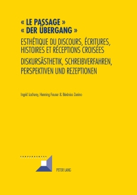 Titelbild: « Le passage »- «Der Übergang» 1st edition 9783034313193