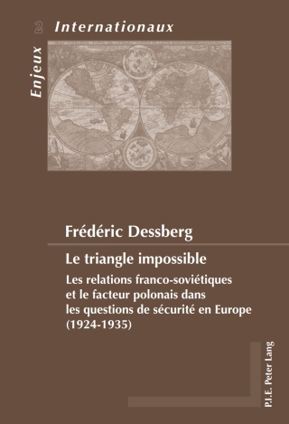 Imagen de portada: Le triangle impossible 1st edition 9789052014661
