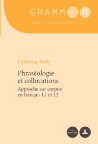 Imagen de portada: Phraséologie et collocations 1st edition 9789052017488