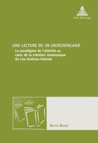 Titelbild: Une lecture de «Im Zwischenland» 1st edition 9789052018010