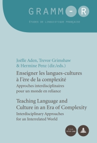 Cover image: Enseigner les langues-cultures à l’ère de la complexité / Teaching Language and Culture in an Era of Complexity 1st edition 9789052016863