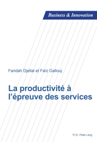 Imagen de portada: La productivité à l’épreuve des services 1st edition 9789052018409