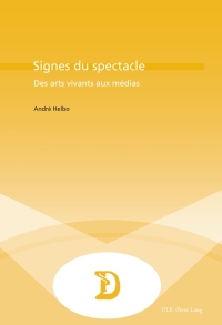 Cover image: Signes du spectacle 1st edition 9789052013220