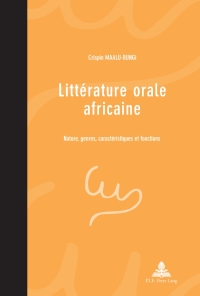 Cover image: Littérature orale africaine 1st edition 9789052013190