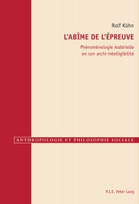 Imagen de portada: L’abîme de l’épreuve 1st edition 9789052019147