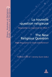 Cover image: La nouvelle question religieuse / The New Religious Question 1st edition 9789052010342