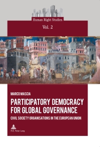 表紙画像: Participatory Democracy for Global Governance 1st edition 9782875740083