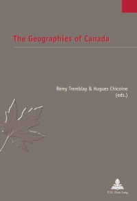 Imagen de portada: The Geographies of Canada 1st edition 9782875740175