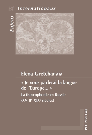 Cover image: « Je vous parlerai la langue de l’Europe … » 1st edition 9789052018850