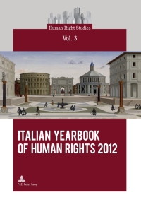 Titelbild: Italian Yearbook of Human Rights 2012 1st edition 9782875740274