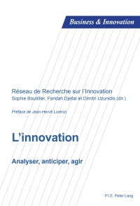 Imagen de portada: L’innovation 1st edition 9782875740519