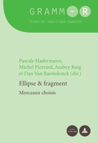Cover image: Ellipse et fragment 1st edition 9782875740212