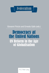 Cover image: Democracy at the United Nations 1st edition 9789052018942