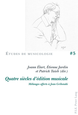 Cover image: Quatre siècles d’édition musicale 1st edition 9782875742124