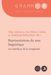 Titelbild: Représentations du sens linguistique 1st edition 9782875743466