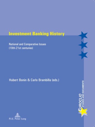 Imagen de portada: Investment Banking History 1st edition 9782875741158