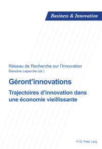 Imagen de portada: Géront’innovations 1st edition 9782875743374