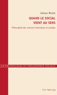 Cover image: Quand le social vient au sens 1st edition 9782875742827