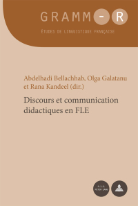 Imagen de portada: Discours et communication didactiques en FLE 1st edition 9782875742544