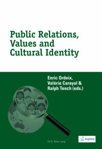 Cover image: Public Relations, Values and Cultural Identity 1st edition 9782875742513