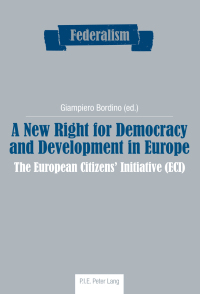 Cover image: A New Right for Democracy and Development in Europe 1st edition 9782875742476
