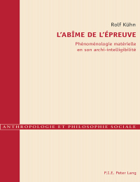 Cover image: L’abîme de l’épreuve 1st edition 9789052019147
