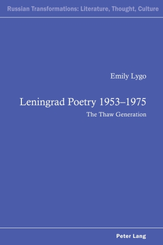 Titelbild: Leningrad Poetry 1953–1975 1st edition 9783039113705