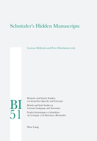 Cover image: Schnitzler’s Hidden Manuscripts 1st edition 9783039115440