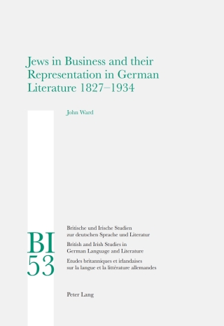 Cover image: Jews in Business and their Representation in German Literature 1827-1934 1st edition 9783034301268