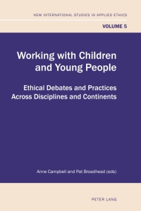 Immagine di copertina: Working with Children and Young People 1st edition 9783034301213