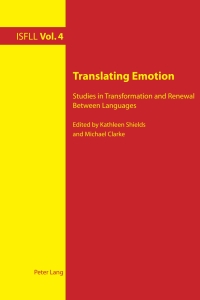 Imagen de portada: Translating Emotion 1st edition 9783034301152