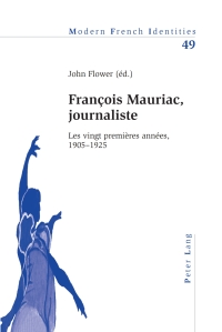 Immagine di copertina: François Mauriac, journaliste 1st edition 9783034302654