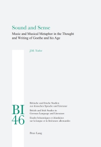 Cover image: Sound and Sense 1st edition 9783034302371