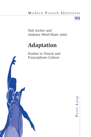 Cover image: Adaptation 1st edition 9783034302227