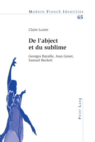 Cover image: De l’abject et du sublime 1st edition 9783034307246