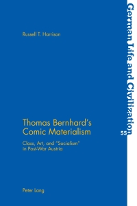 Cover image: Thomas Bernhard’s Comic Materialism 1st edition 9783034302869