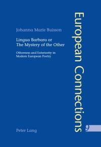 Titelbild: Lingua Barbara or the Mystery of the Other 1st edition 9783039100576