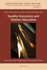 Immagine di copertina: Quality Assurance and Teacher Education 1st edition 9783034302500