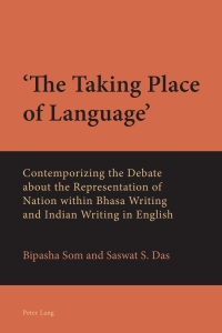 Imagen de portada: ‘The Taking Place of Language’ 1st edition 9783034309073