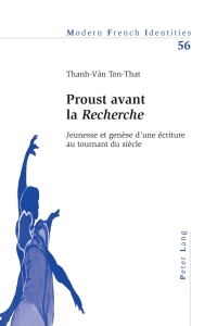 Immagine di copertina: Proust avant la «Recherche» 1st edition 9783034302777