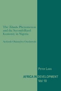 Cover image: The «Tokunbo» Phenomenon and the Second-Hand Economy in Nigeria 1st edition 9783034307857