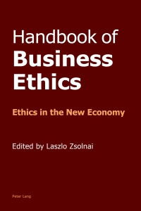 Imagen de portada: Handbook of Business Ethics 1st edition 9783034309141