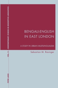 Imagen de portada: Bengali-English in East London 1st edition 9783039110360