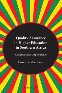Imagen de portada: Quality Assurance in Higher Education in Southern Africa 1st edition 9783034309653