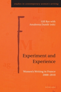 Imagen de portada: Experiment and Experience 1st edition 9783034308854